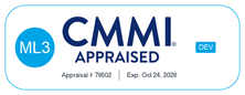 CMMI Appraised, nível de maturidade 3, desenvolvimento